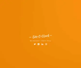 Siteoclock.com(Site O Clock) Screenshot