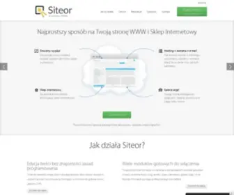 Siteor.pl(Siteor CMS) Screenshot