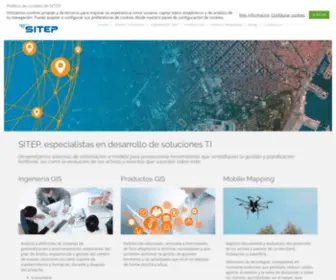Sitep.com(Sitep Ingeniería GIS) Screenshot