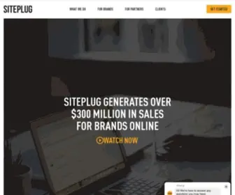 Siteplug.com(Discover High Intent Users) Screenshot