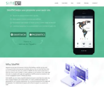 Sitepm.com(Website Design) Screenshot