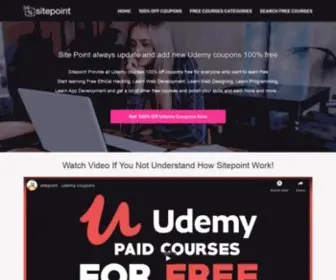 Sitepoint.us(100% Off Udemy Coupons) Screenshot