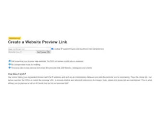 Sitepreview.org(Website Preview Tool) Screenshot