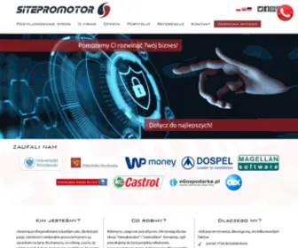 Sitepromotor.com.pl(Agencja interaktywna SitePromotor oferuje) Screenshot