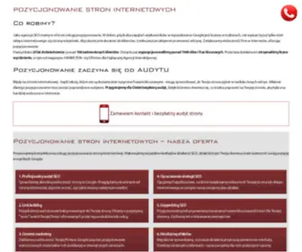 Sitepromotor.pl(Pozycjonowanie stron w Google) Screenshot