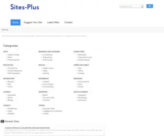 Sites-Plus.com(Sites Plus Web Directory) Screenshot