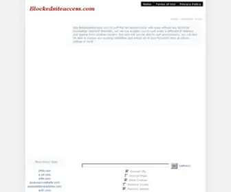 Sitesbypass.com(Unblock websites) Screenshot
