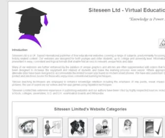 Siteseen.info(Siteseen Ltd) Screenshot