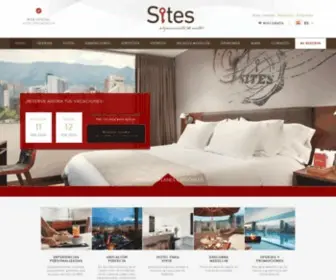 Siteshotel.com(Hotel Sites Medell) Screenshot