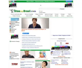 Sitesnobrasil.com(Sites de busca) Screenshot