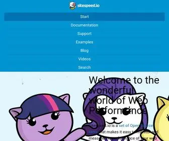 Sitespeed.io(The wonderful world of Web Performance) Screenshot