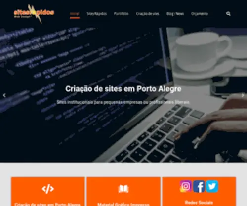 Sitesrapidos.com.br(Criação de sites Porto Alegre) Screenshot