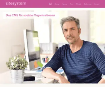 Sitesystem.ch(Web programming company) Screenshot
