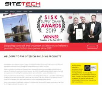 Sitetech.ie(SiteTech Building Products) Screenshot