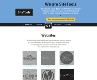 Sitetools.co.nz(Hawkes Bay Web Design & Development) Screenshot