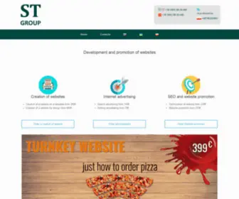 Sitetop-Group.com(Створення та просування сайтів) Screenshot