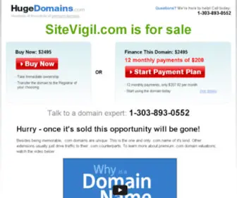 Sitevigil.com(Extensive selection of high) Screenshot