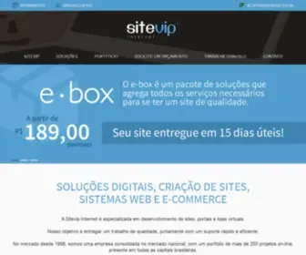 Sitevip.com.br(Sitevip Internet) Screenshot