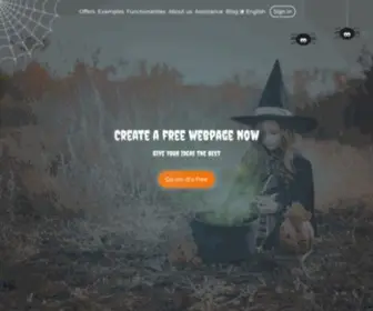 Sitew.us(Créer un site Internet) Screenshot