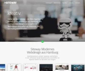 Siteway.de(Webdesign Hamburg) Screenshot