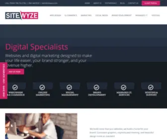 Sitewyze.com(Website Design & Digital Marketing Specialists) Screenshot