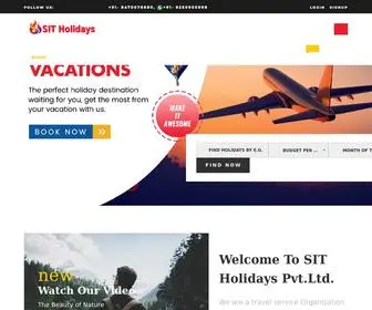 Sitholidays.com(SIT Holidays) Screenshot