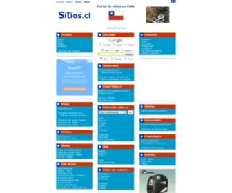 Sitios.com(Portal de sitios en Chile) Screenshot