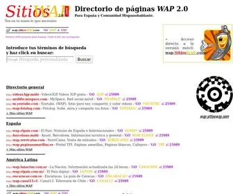 Sitioswap.com(Directorio de Sitios WAP y Paginas WAP 2.0) Screenshot