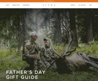 Sitkagear.com(SITKA Gear) Screenshot