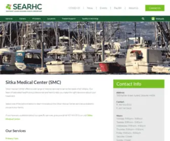 Sitkamedical.com(Sitka Medical Center (SMC)) Screenshot