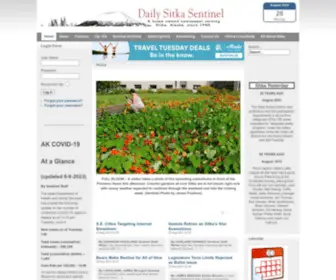 Sitkasentinel.com(Daily Sitka Sentinel) Screenshot