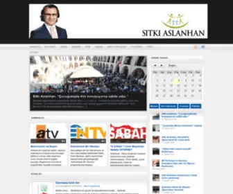 Sitkiaslanhan.com(SITKI ASLANHAN) Screenshot