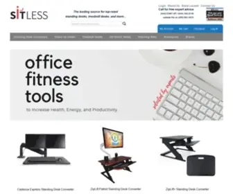 Sitless.com(Standing Desks) Screenshot