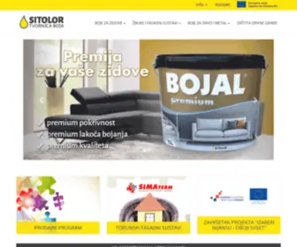 Sitolor.com(Boje za zidove) Screenshot