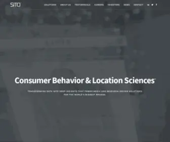 Sitomobile.com(Consumer Behavior & Location Sciences) Screenshot