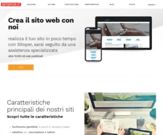 Sitoper.it(Creare sito web) Screenshot