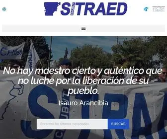 Sitraed.org(Sindicato de Trabajadores de la Educación) Screenshot