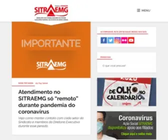 Sitraemg.org.br(SITRAEMG) Screenshot