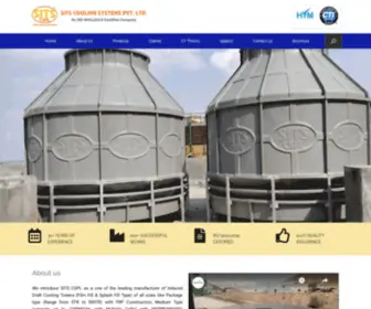 Sitscoolingsystems.com(Cooling Towers) Screenshot