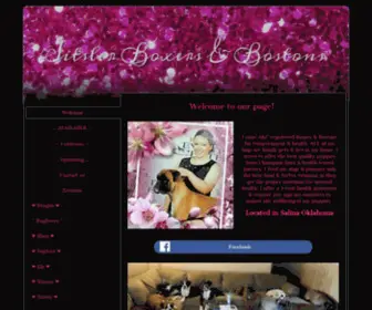 Sitslerboxersandbostons.com(Sitsler Boxers & Bostons) Screenshot