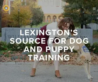 Sitstaylex.com(Lexington Dog and Puppy Training) Screenshot