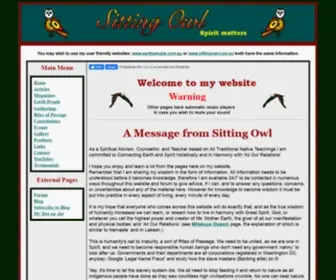 Sittingowl.com(Home page of Sitting Owl) Screenshot