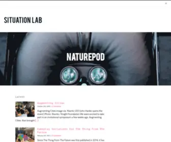 Situationlab.org(Situation Lab) Screenshot