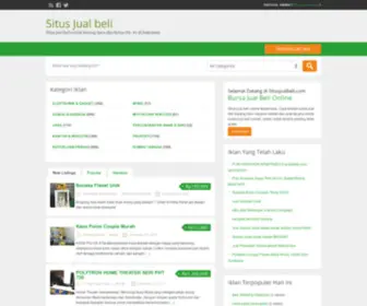 Situsjualbeli.com(Situs Jual Beli Online Barang Baru dan Bekas) Screenshot