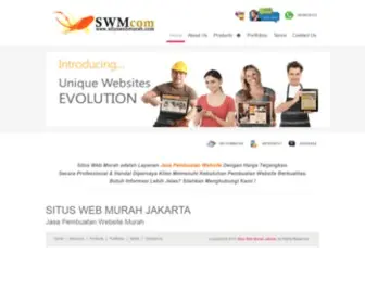 Situswebmurah.com(JASA PEMBUATAN WEBSITE MURAH JAKARTA) Screenshot