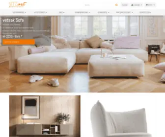 Sitzart.com(Designmöbel und Sofas bei SITZart) Screenshot