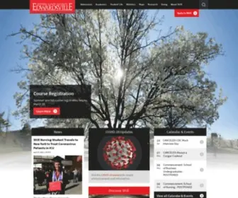 Siue.edu(Southern Illinois University Edwardsville) Screenshot