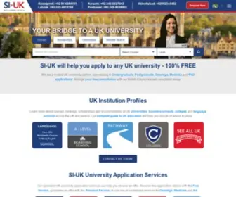 Siukpakistan.com(Study at a UK University) Screenshot