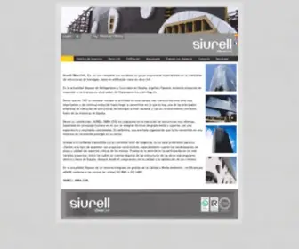 Siurelloc.com(Siurell Obra Civil) Screenshot