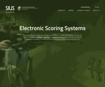 Sius.com(SIUS Switzerland) Screenshot